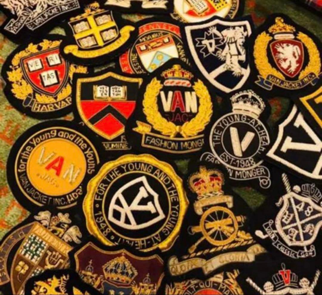 値引、VAN金モールVエンブレム新品未使用品