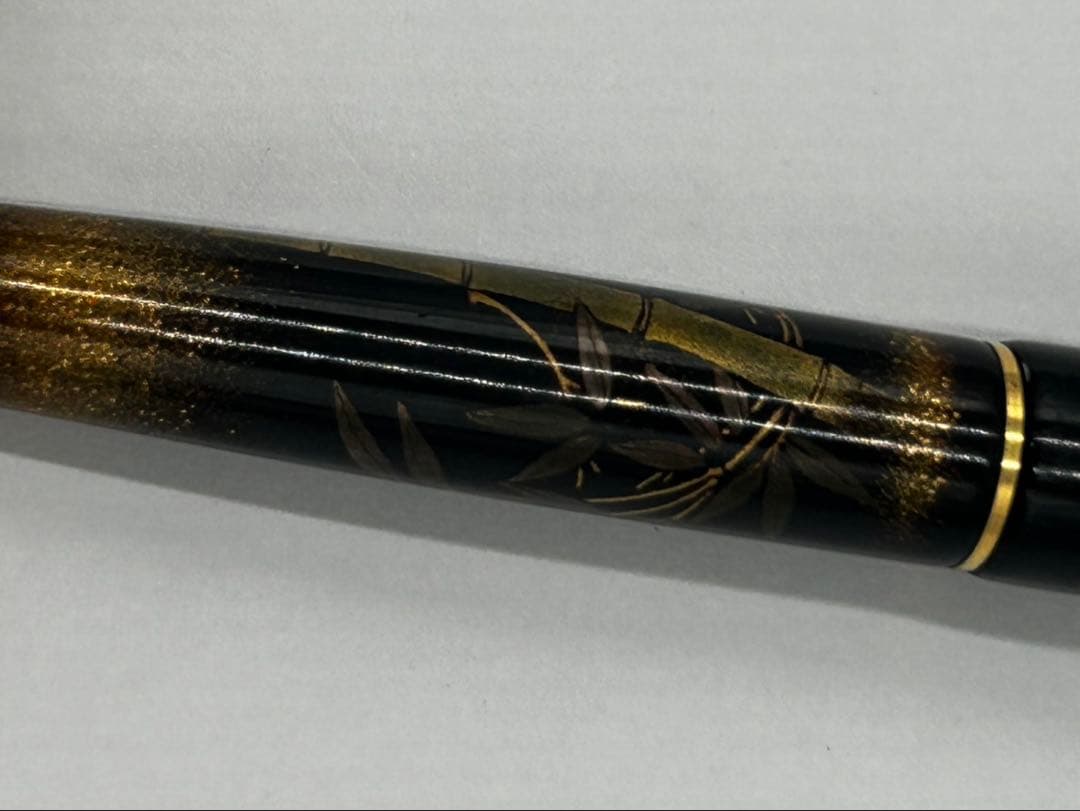 PILOT パイロット 万年筆 ビンテージ 蒔絵 『竹』 國光會 ペン先18K
