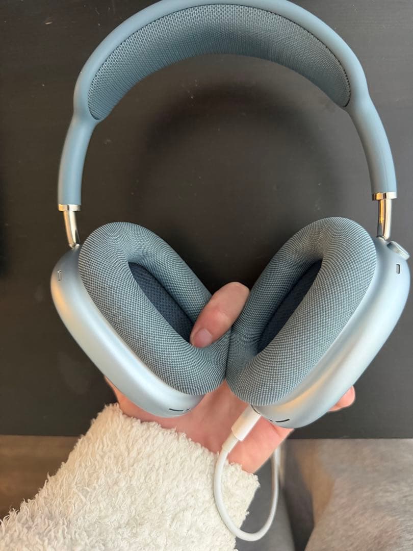 Airpods max Type-c ブルー　おまけ多数