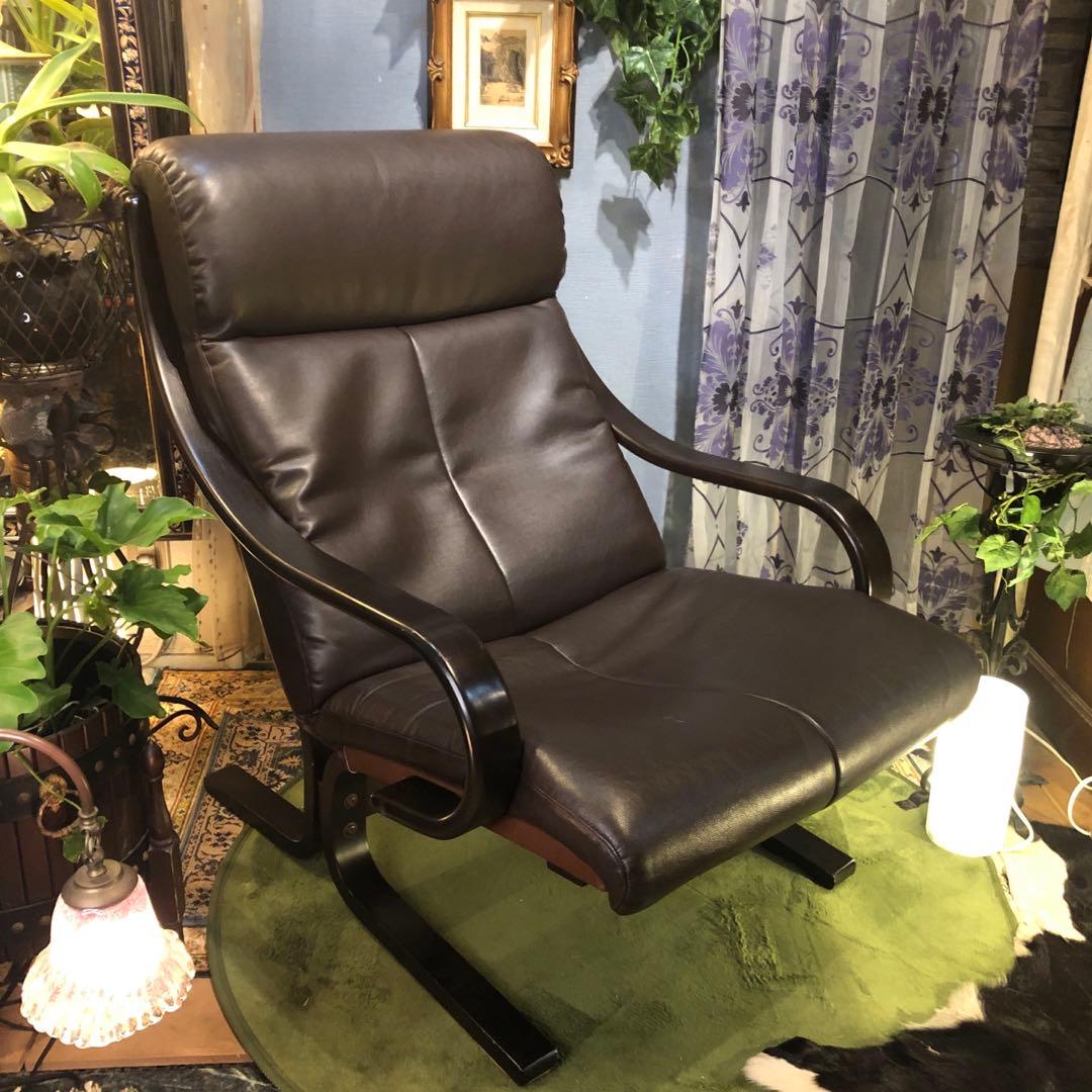 Sale 美品　富士ファニチャー　アジオ　DBR ハイバック　曲げ木ソファ