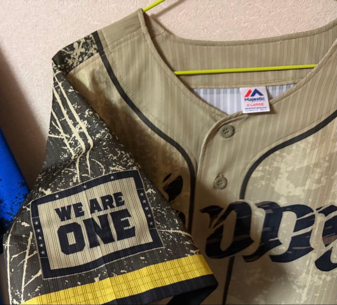 (未使用に近い)埼玉西武ライオンズ　ワイルドユニフォーム　XL 隅田16