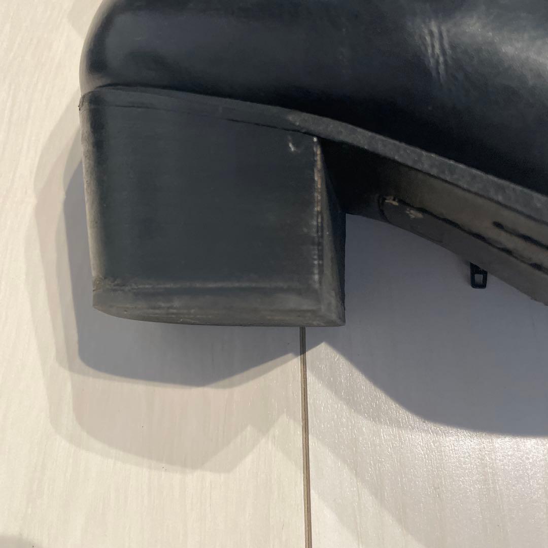 Dior homme ブラックレザー ヒールブーツ 41