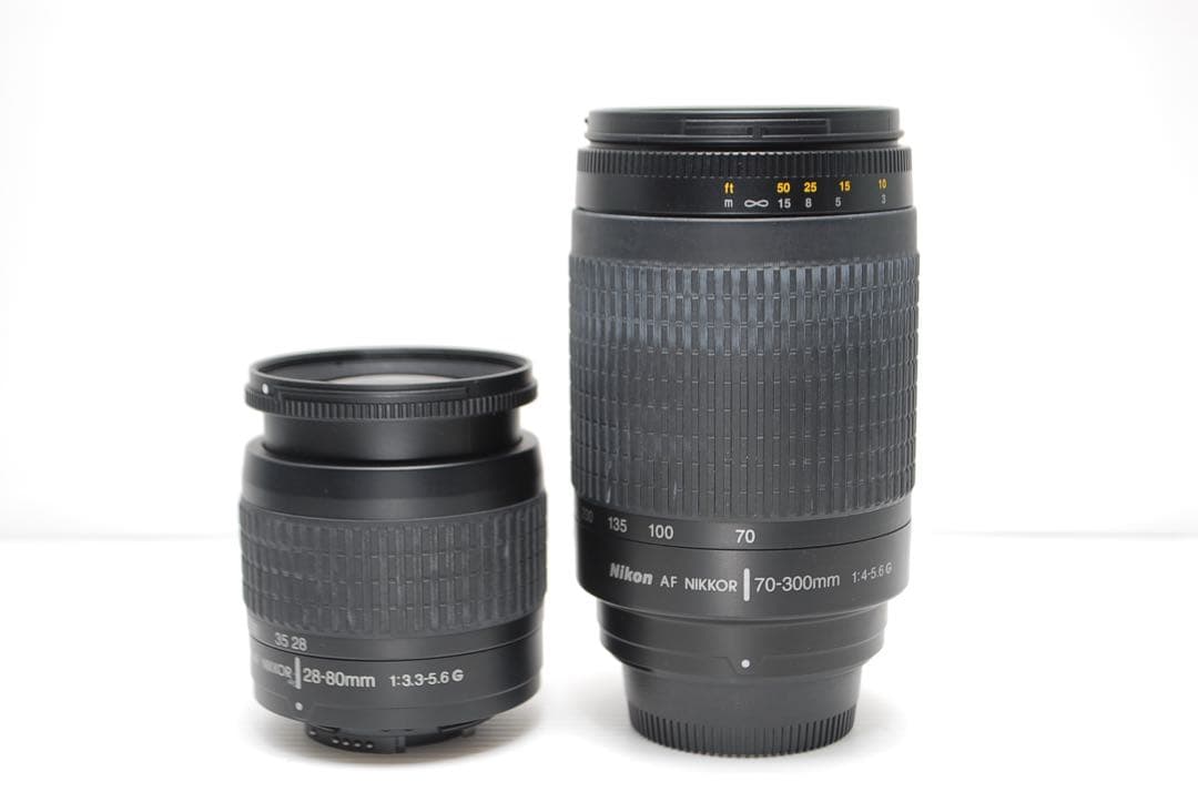 ❤️旅行やスポーツ観戦に❤️Nikon D70S ダブルレンズセット 格安 良品