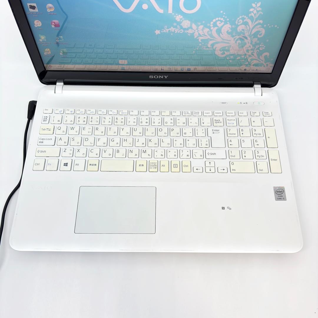 VAIO ノートパソコン Corei5 オフィス 新品SSD Win11 D17