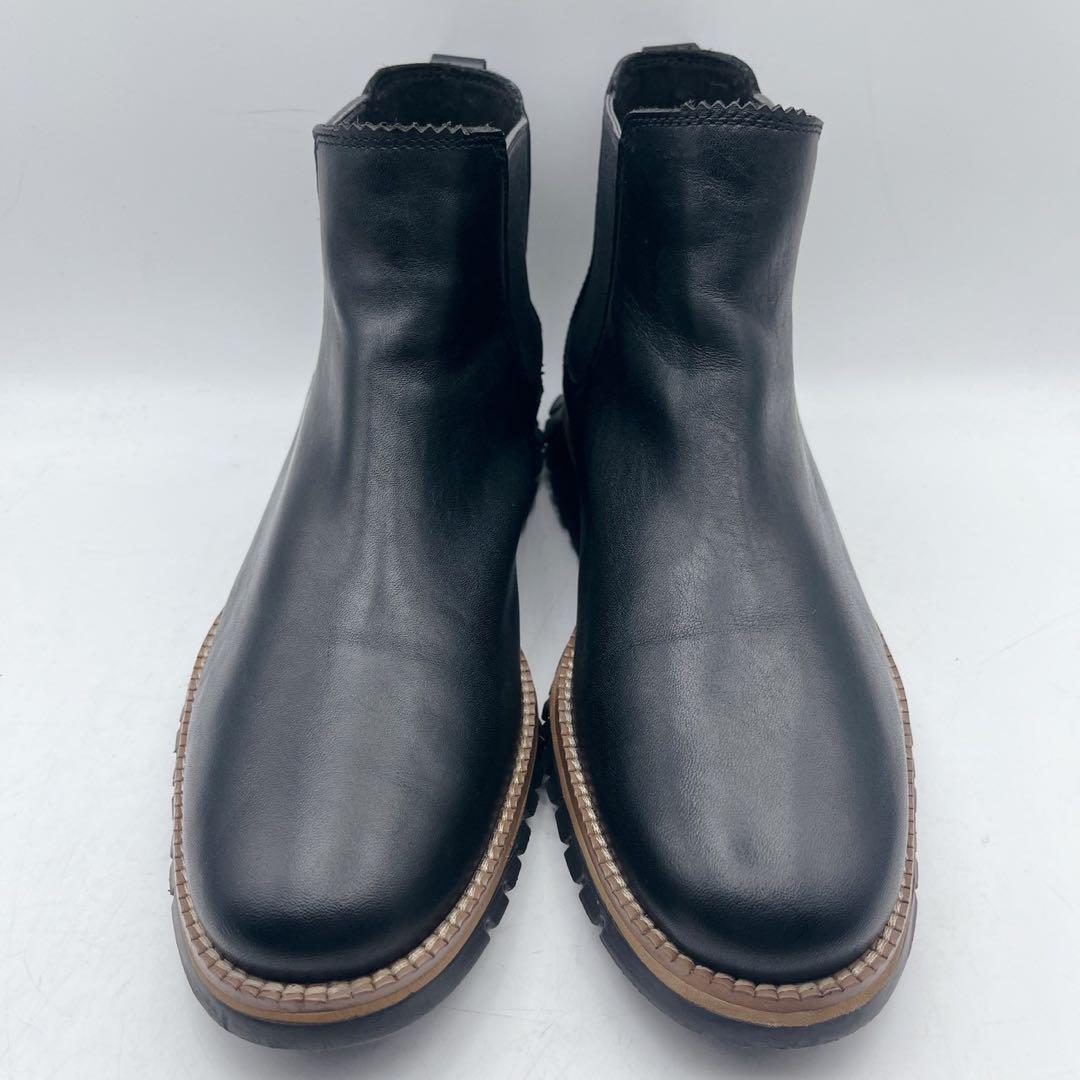 定価5万❗️極美品✨コールハーン ゼログランド サイドゴアブーツ 黒 7M
