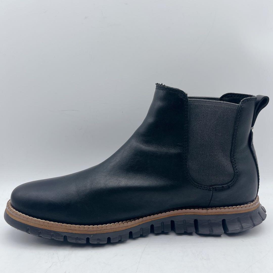 定価5万❗️極美品✨コールハーン ゼログランド サイドゴアブーツ 黒 7M