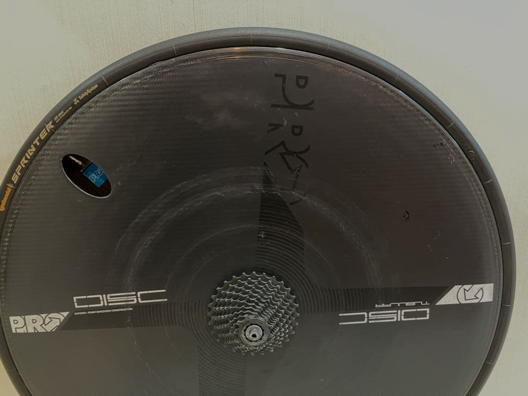 最終値下げ✨シマノPRO カーボンディスクホイール 700C　★おまけ付き★