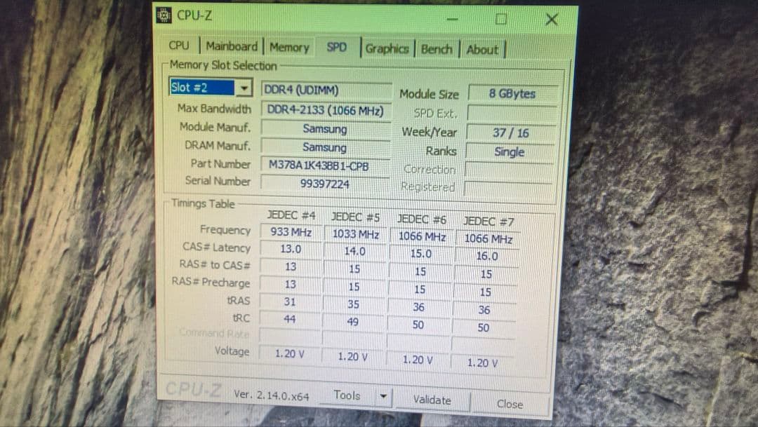 DDR4 8GBx4枚 32GB 動作確認済み ④