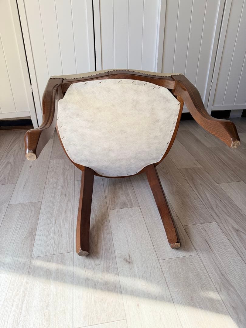 ④サルタレッリ ダイニングチェア 猫脚チェア 1脚　(4脚同時販売)