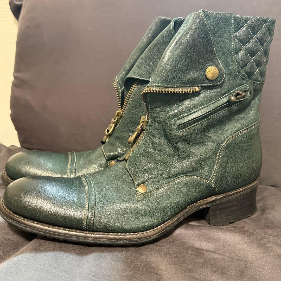 alfredo BANNISTER センタージップ ブーツ レザー 革 2way