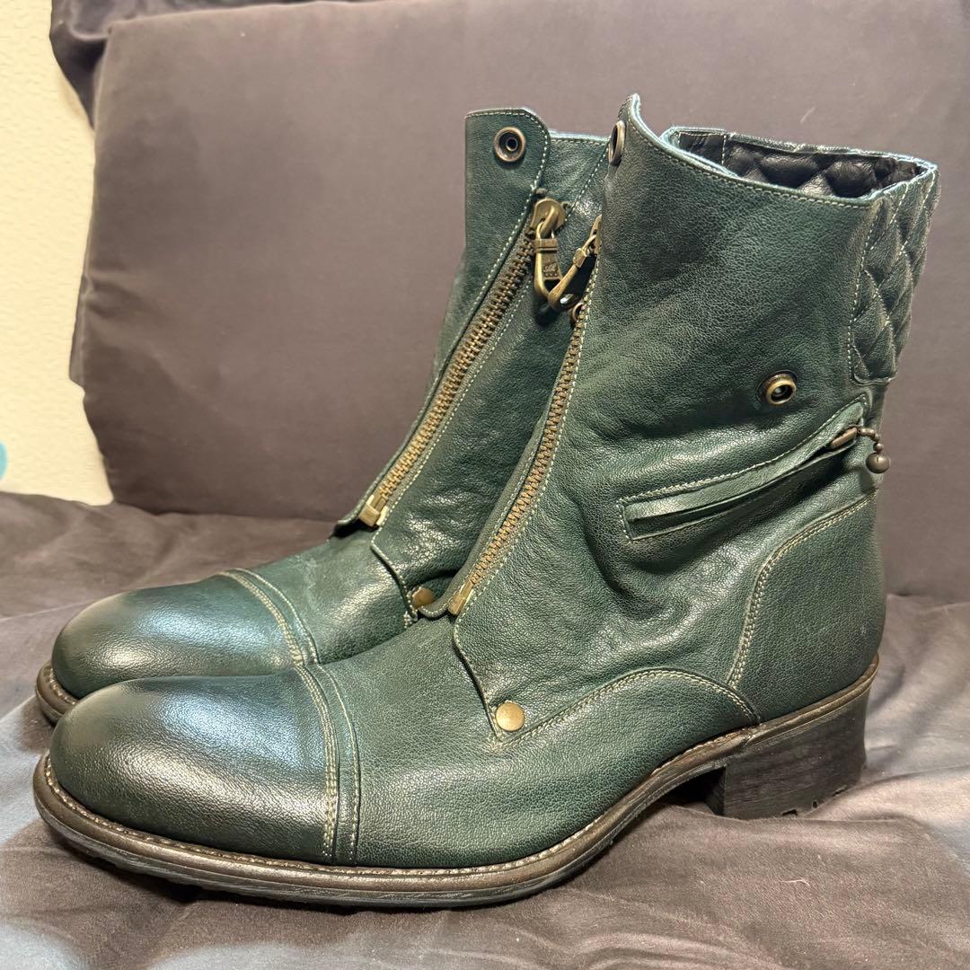 alfredo BANNISTER センタージップ ブーツ レザー 革 2way