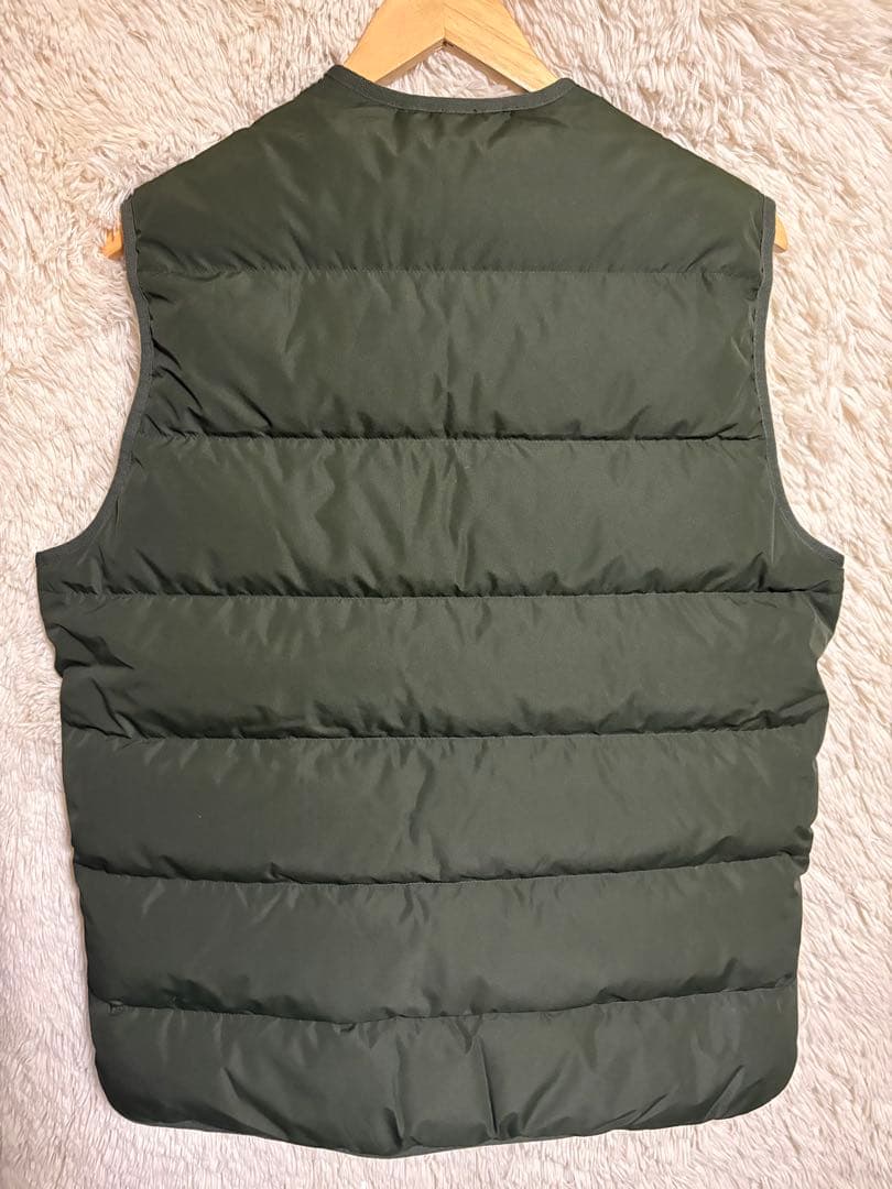 新品未使用 タグ付き　Barbour チェックダウンベスト リバーシブル　L