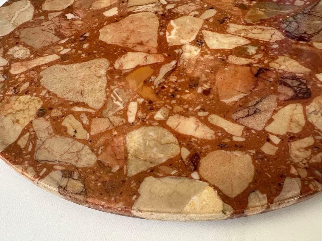 ゆうパック発送 大理石 サイドテーブル コンソールテーブル 花台 猫足　n1f