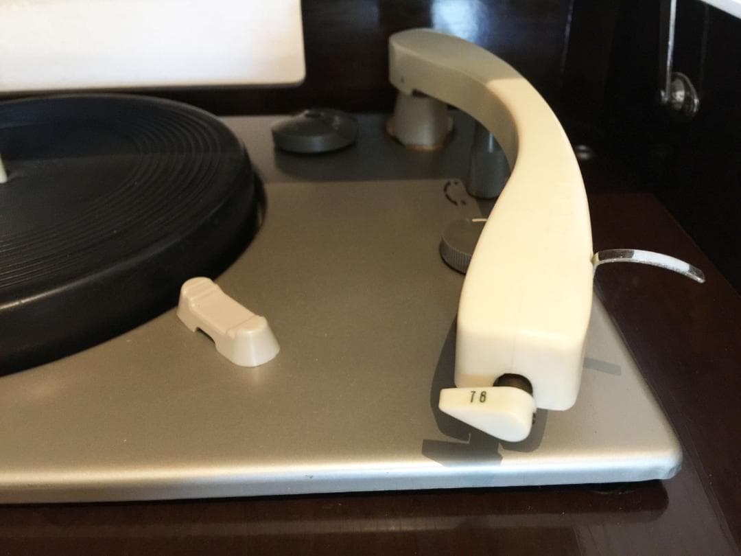 日立 真空管式ラジオ 電蓄 レコードプレーヤー SPレコード レトロ