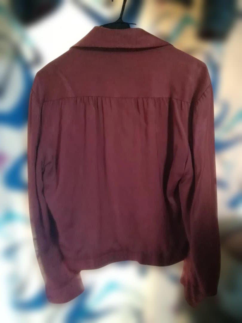 50sギャバジャン　ビンテージレーヨンギャバ