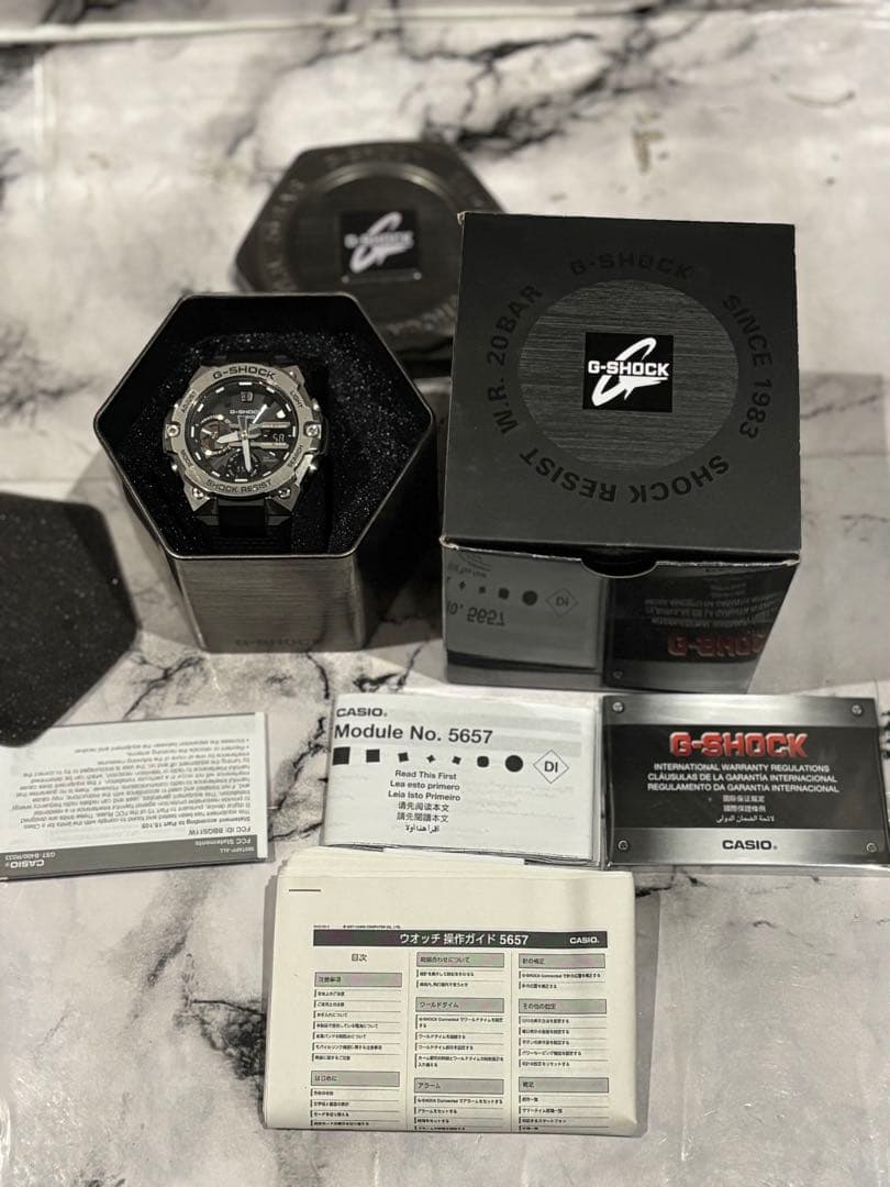 G-SHOCK GST-B400 G-STEEL ソーラーBluetooth