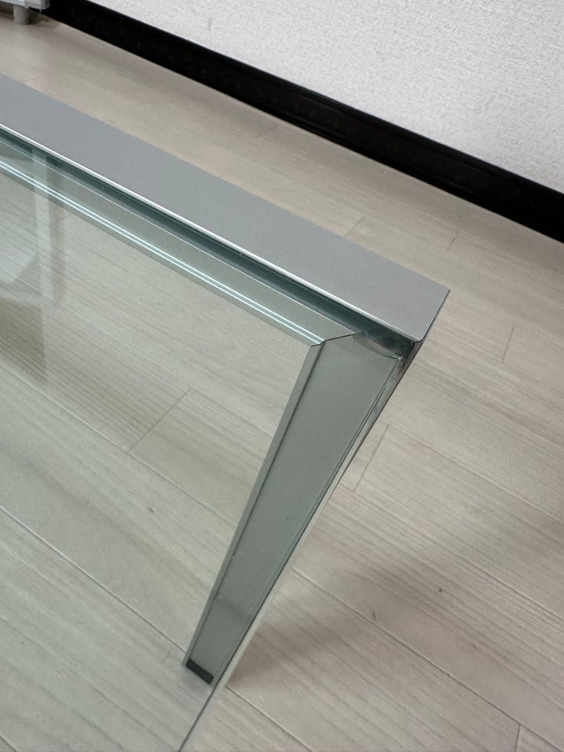 カッシーナ Team by Wellis ガラス センターテーブル※i4※