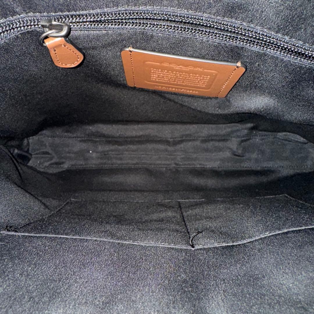 コーチ　ベケット　ポートフォリオ　スリム　ブリーフ　ビジネスバッグ　2way