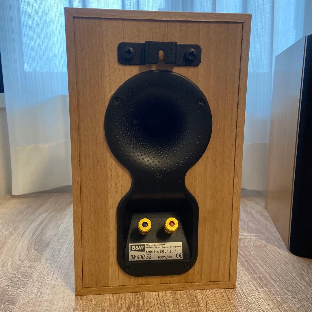 Bowers & Wilkins DM600 S3 スピーカー ペア オーディオ