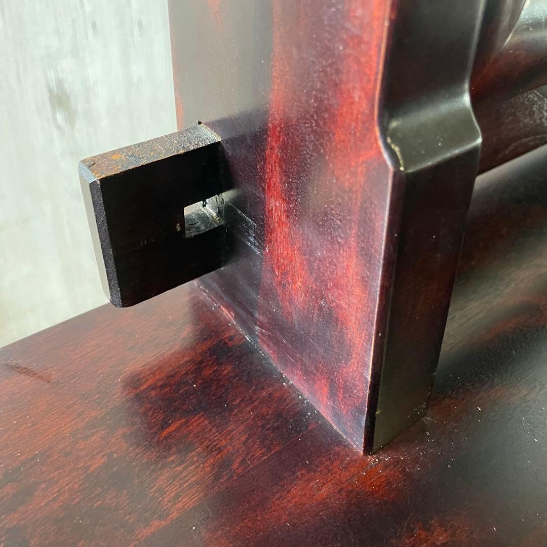 九州民芸家具 ミラードレッサー 化粧台 天然木 桜 アンティーク家具 和家具