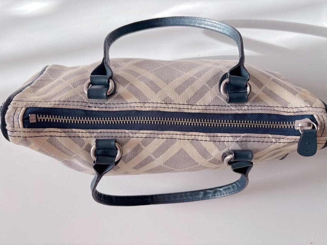 BURBERRY BLUE LABEL チェック柄 ハンドバッグ