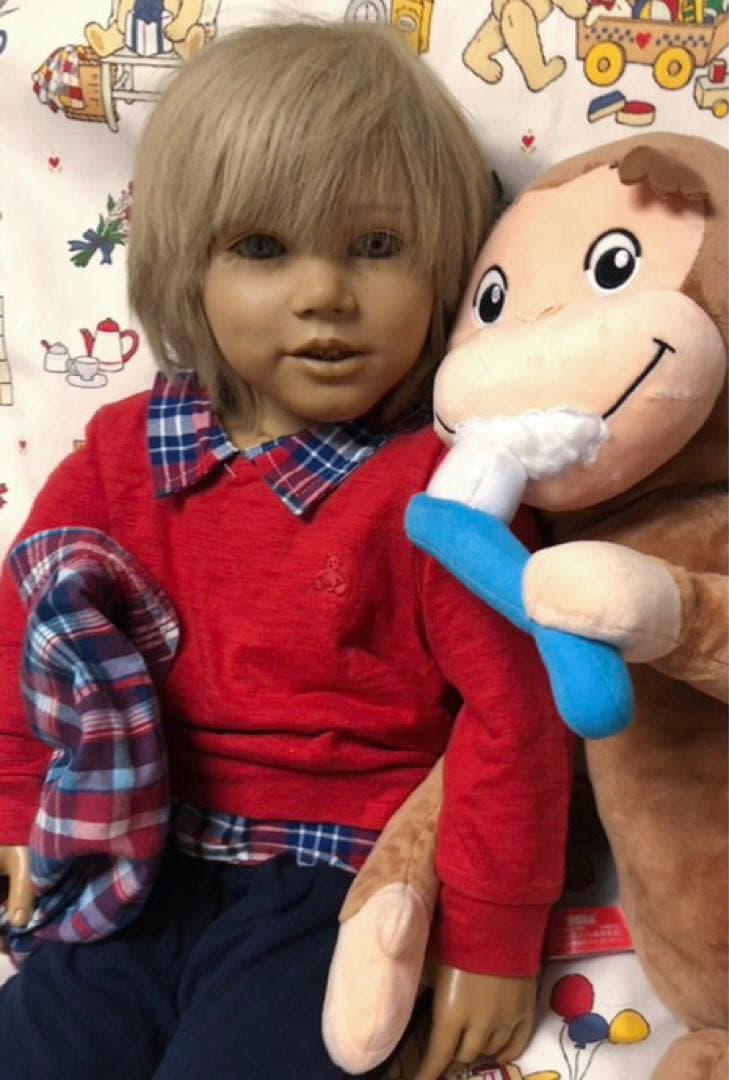 イケメンくん♡Annette Himstedt アネッテドール　リボーンドール