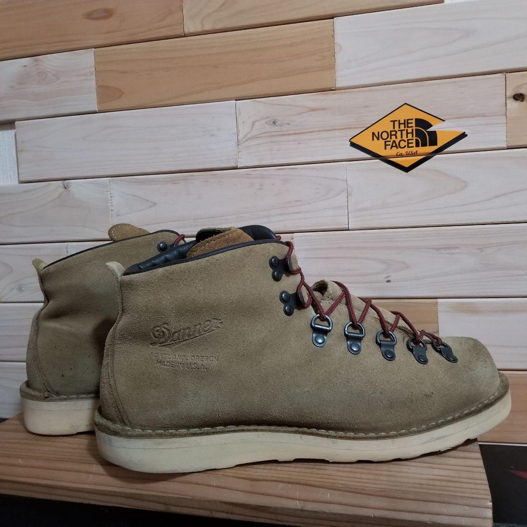 美品　廃盤　Danner ダナー　マウンテンライト　スエード　白タグ　USA