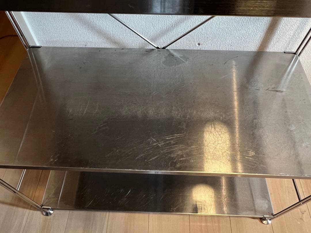 無印良品 ステンレスユニットシェルフ 86×41×83 2個セット