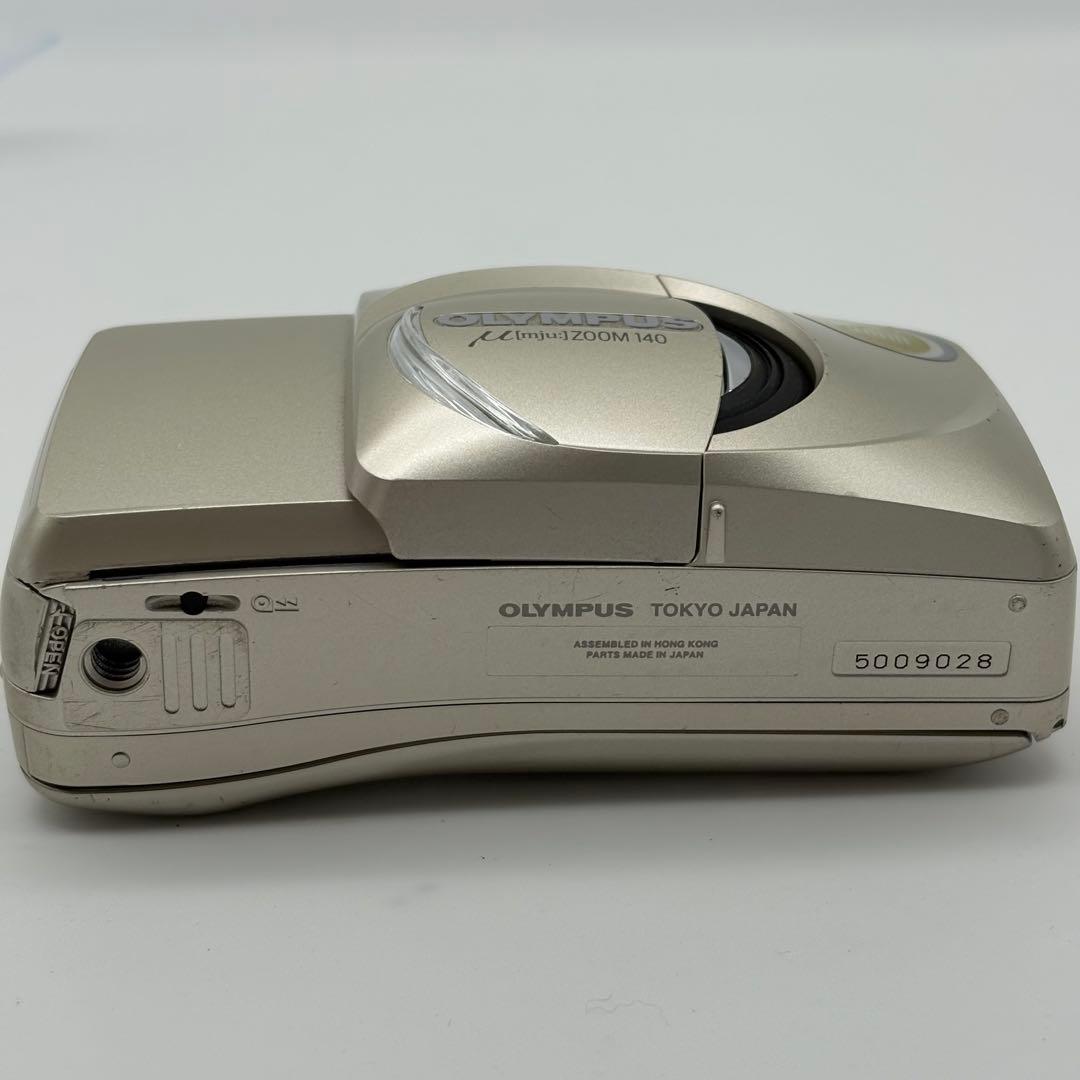 OLYMPUS μ ZOOM 140 コンパクトフィルムカメラ 動作確認済み