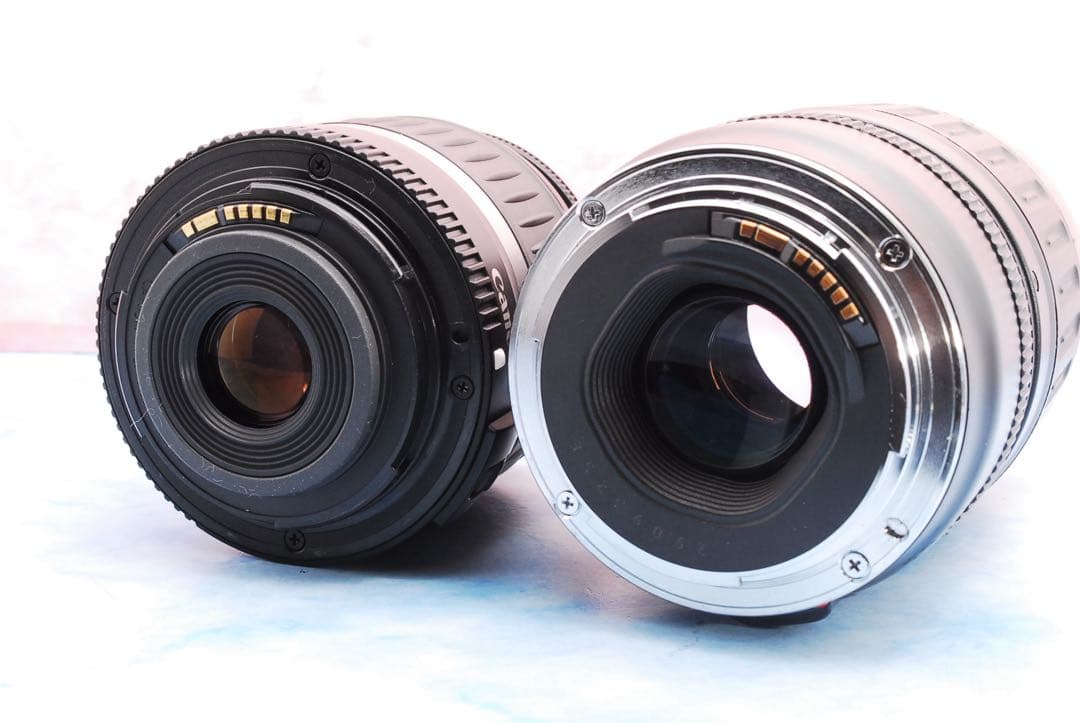 キャノン Kiss X7★Wレンズ★初心者セット★一眼レフカメラ★S数少