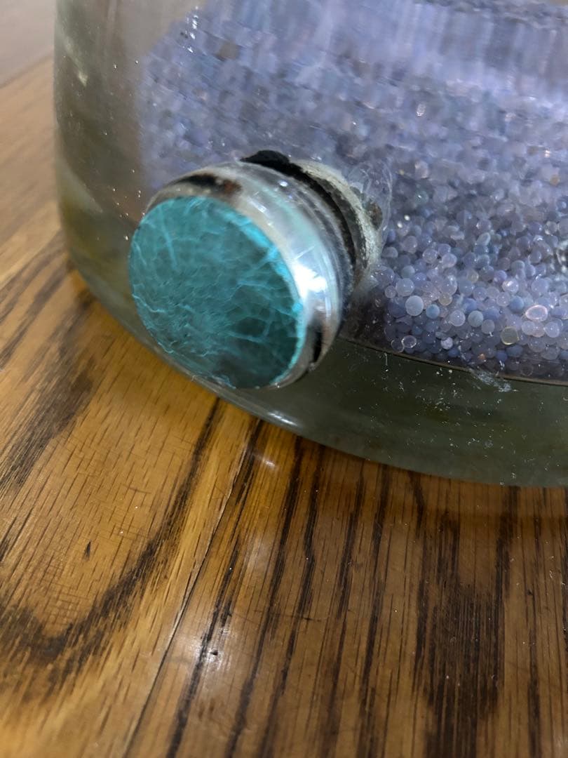 ガラス製デシケーター　キャニスター