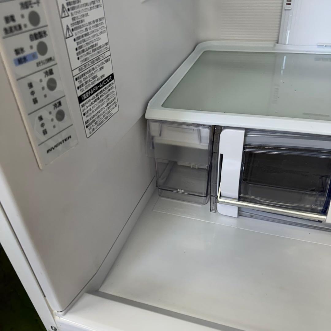 318送料設置無料 日立　自動製氷機能付き大型冷蔵庫　375L 3ドア