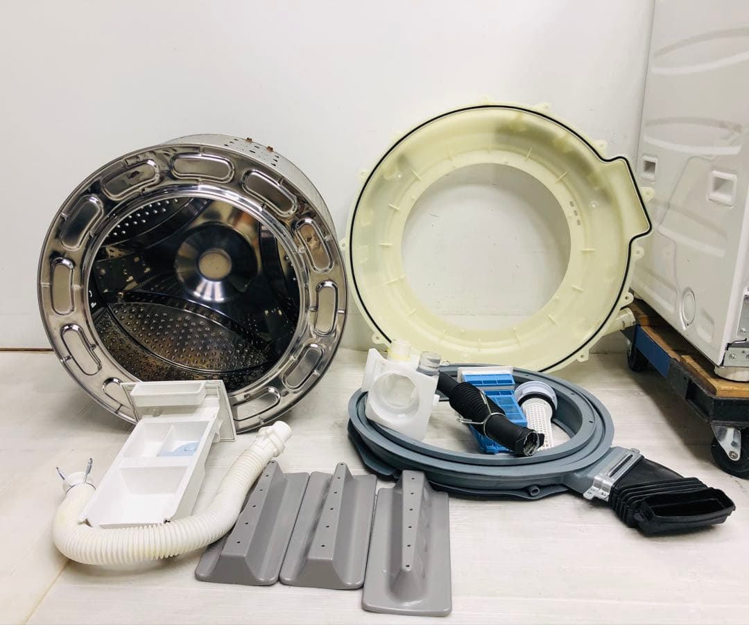 ES-S7G 3ヶ月保証22年安心分解洗浄マンション左開きドラム式洗濯乾燥機