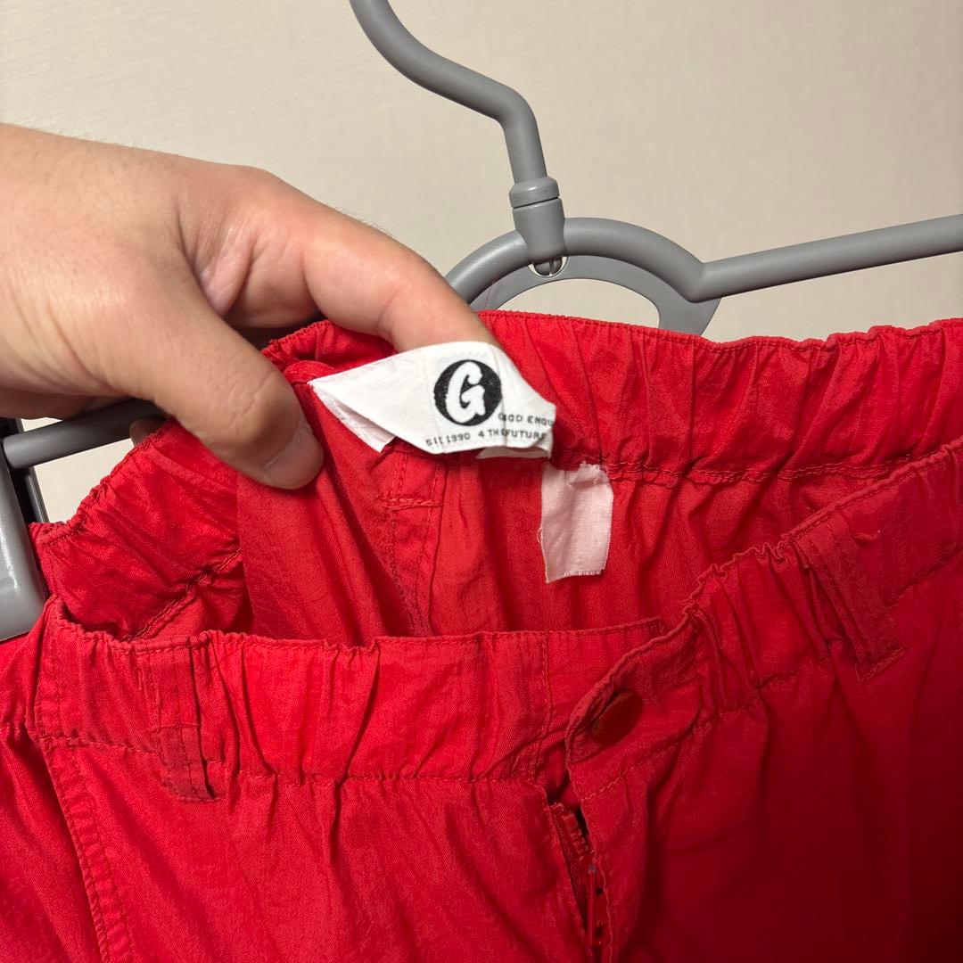 GOOD ENOUGH 赤 ナイロンジャケット