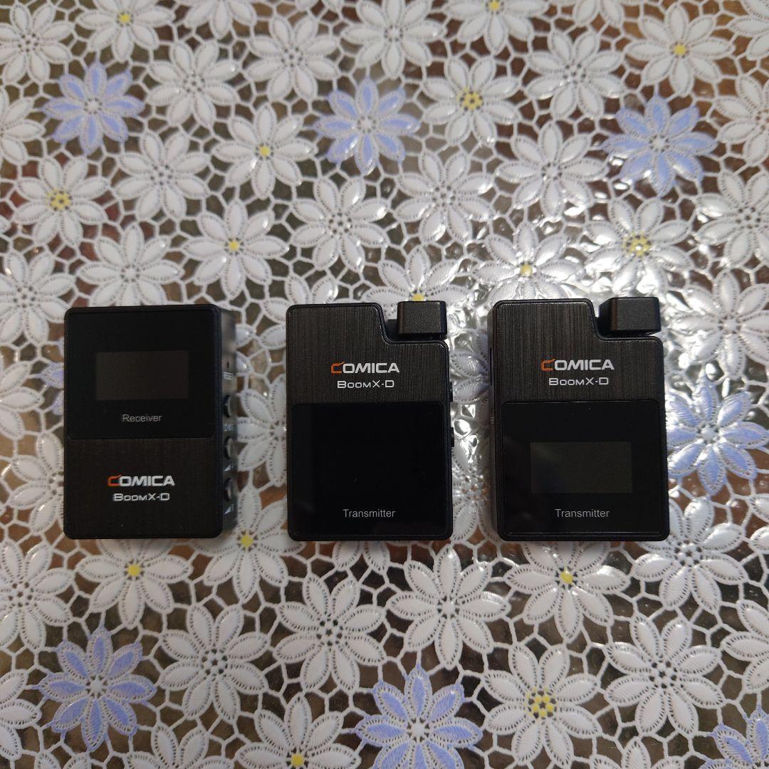 Comica BoomX-D2 外付けマイク2.4Gデジタル無線マイクロホン