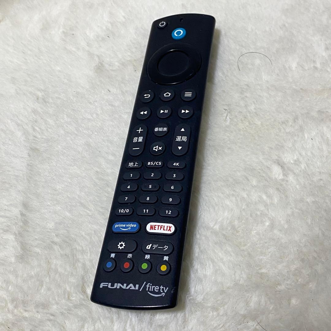 美品 FUNAI フナイ 4KTV FireTV FL-43UF340＋スタンド