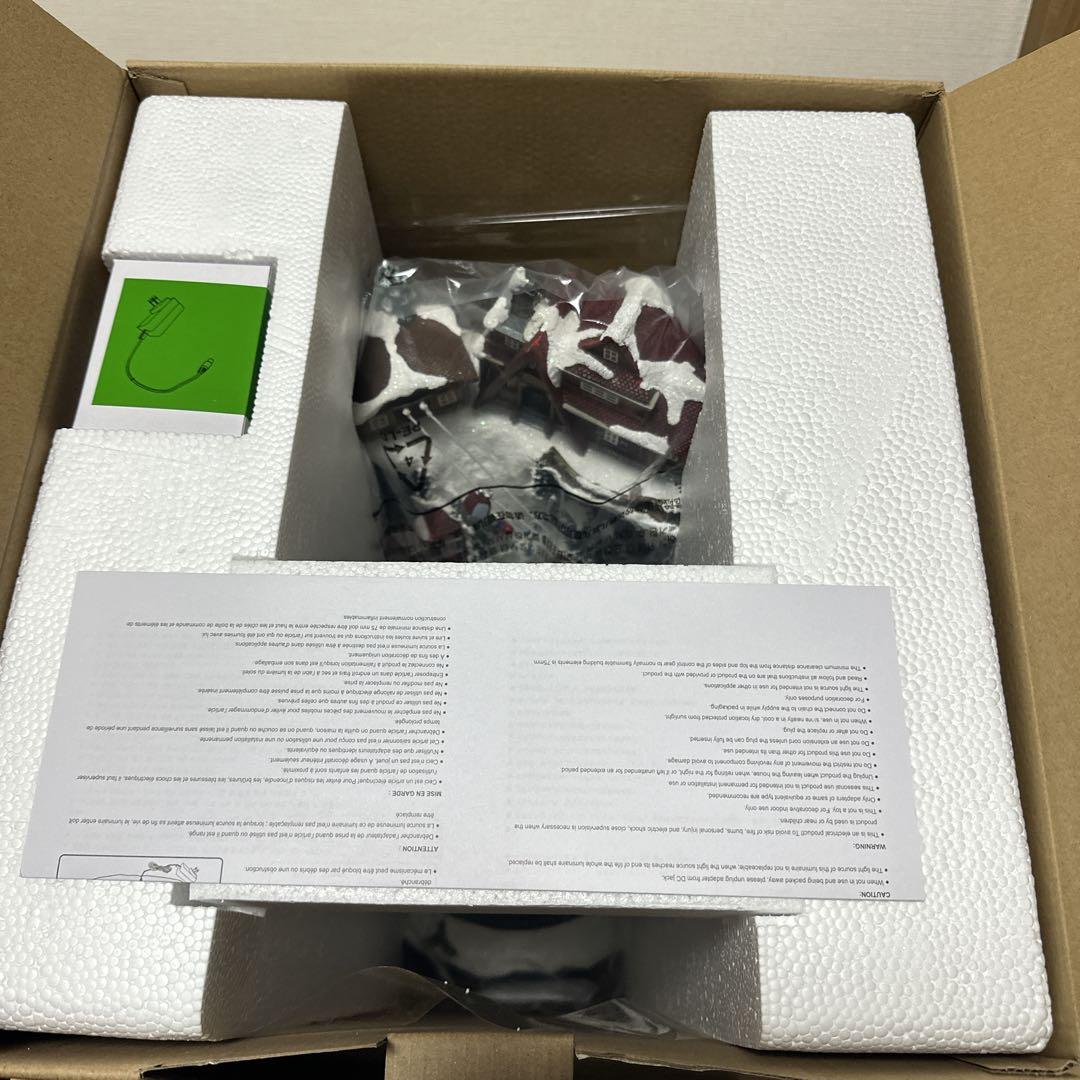 未使用品 コストコ スキーマウンテン センターピース クリスマスソング