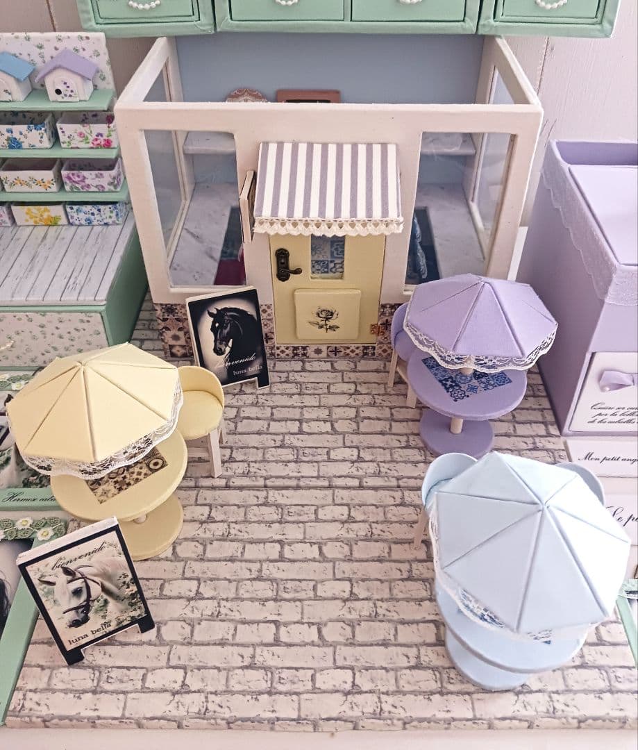 クッキー様＊kyo＊ハンドメイド＊ミニチュア＊Jiji＊飾り棚