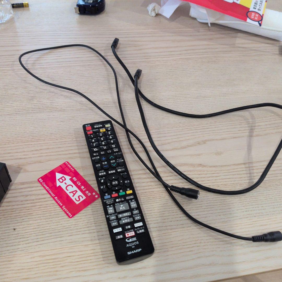 AQUOSブルーレイレコーダーBD-NW520（2018年製）