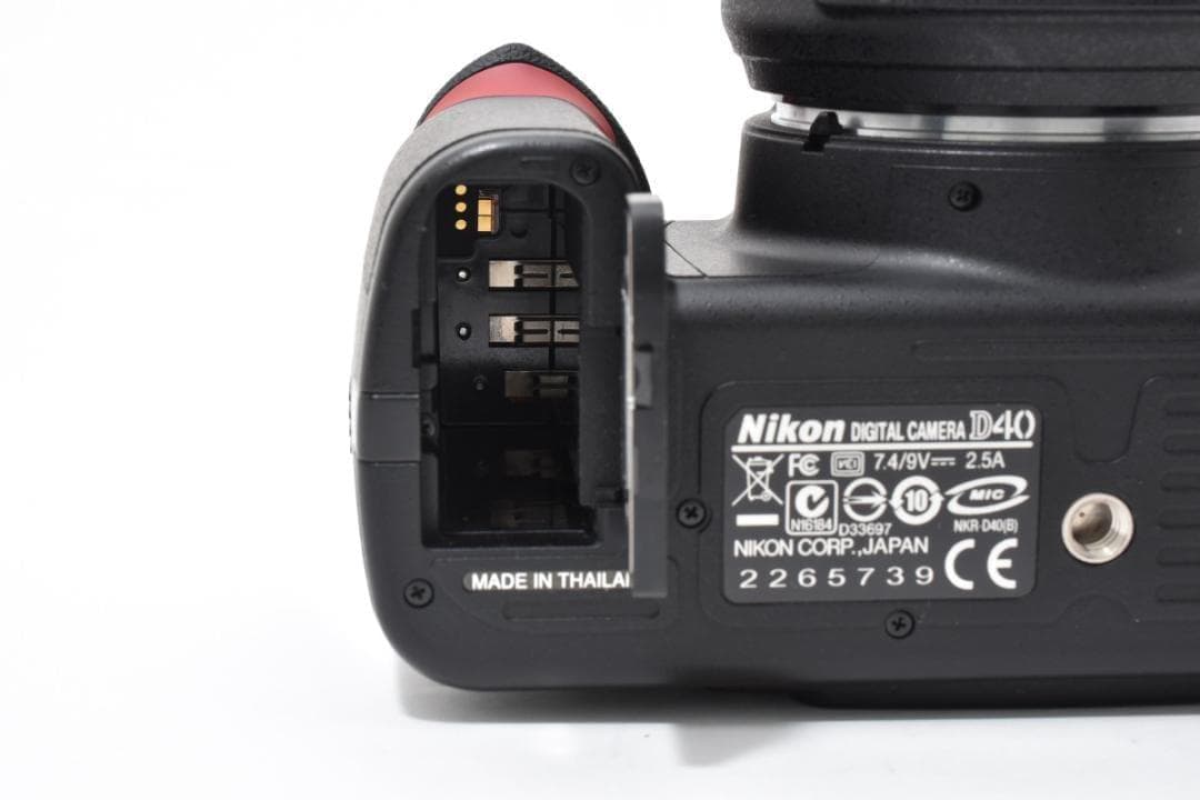 【大人気】Nikon ニコン D40 レンズキット デジタル一眼カメラ