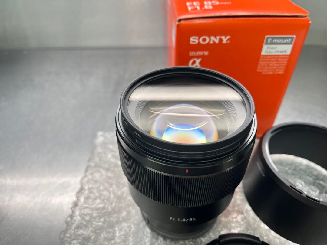 SONY FE 85mm F1.8 Eマウントレンズ