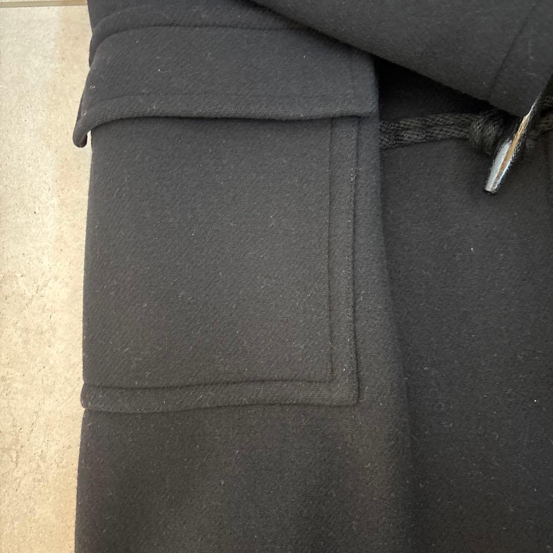 AURALEE 黒 ロングダッフルコートほぼ新品美品