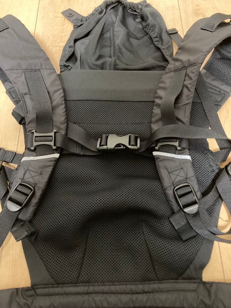 ノースフェイス ベビーコンパクトキャリア 抱っこひも NMB82150 黒 中古