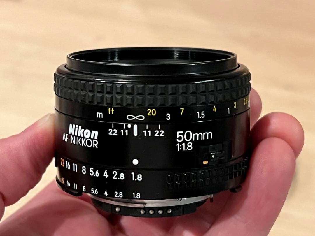 Nikon AF NIKKOR 50mm f/1.8 レンズ