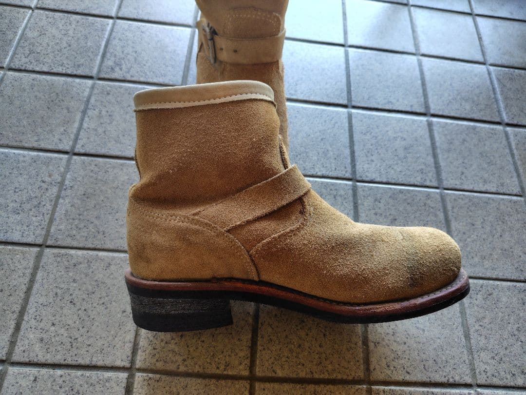 Chippewa 9170 エンジニアブーツ 10E ベージュ