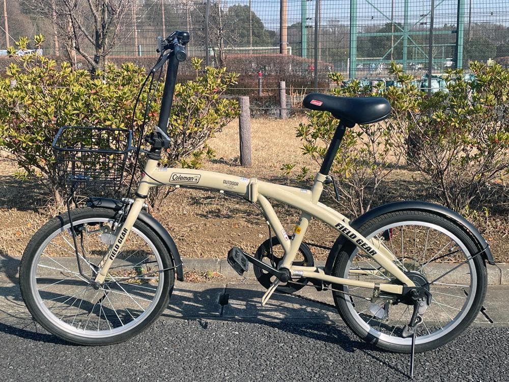 コールマン/coleman フィールドギア 20インチ 折畳み自転車