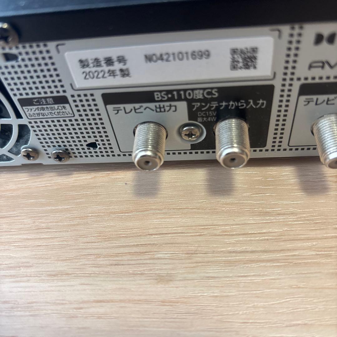 TOSHIBA DBR-M3010 ブラックブルーレイレコーダー