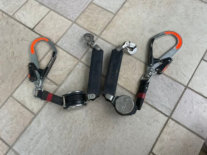 Tajima 新規格　巻取式ランヤード(ロック付き)