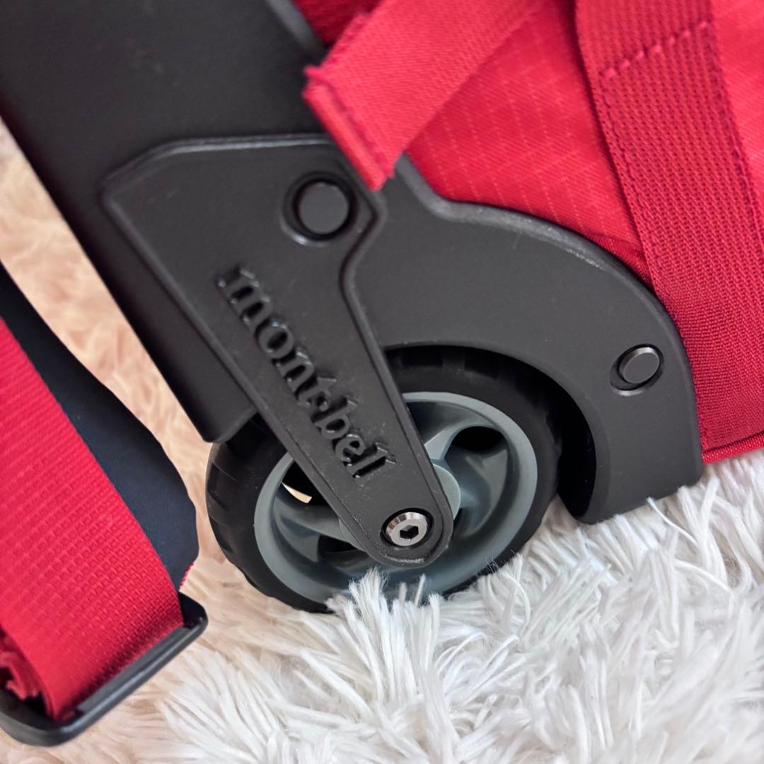 【未使用タグ付】mont-bell ウィリーバッグ45 キャリーバッグ 3way