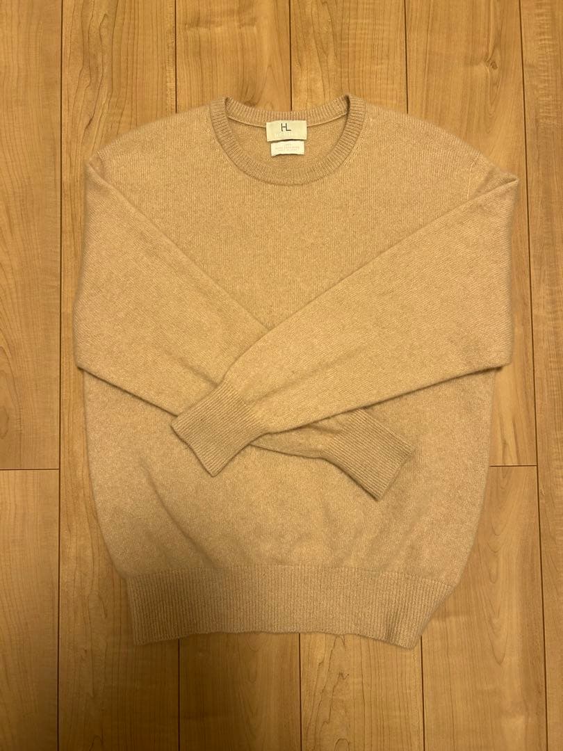 HERILL WHOLEGARMENT PULLOVER カシミヤ　ニット